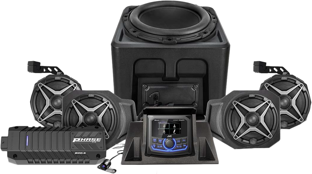 5 SPEAKER KIT PHASE EQ W/ JVC CONTROLLER