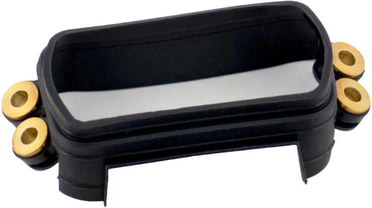 KOSO D2 RUBBER GASKET WITH INSERTS FOR HUD GAUGES