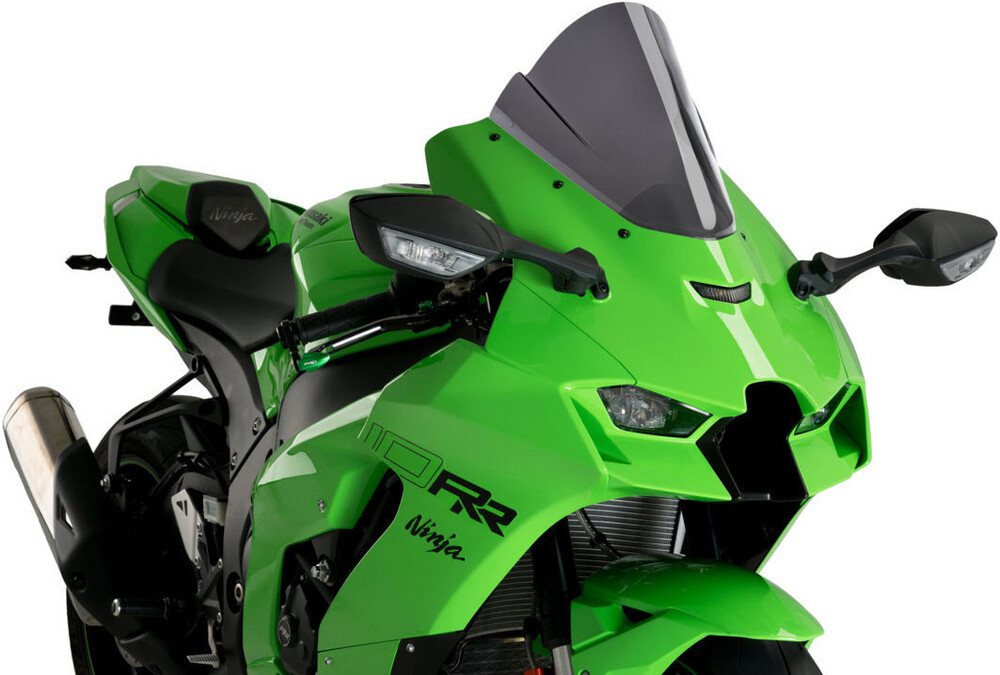 PUIG WINDSCREEN Z-RACING DARK SMOKE KAW