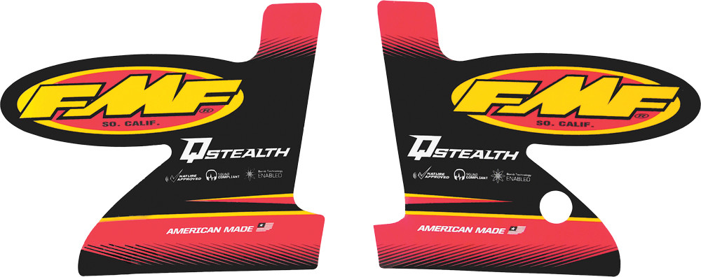 FMF 2-STROKE Q STEALTH DECAL