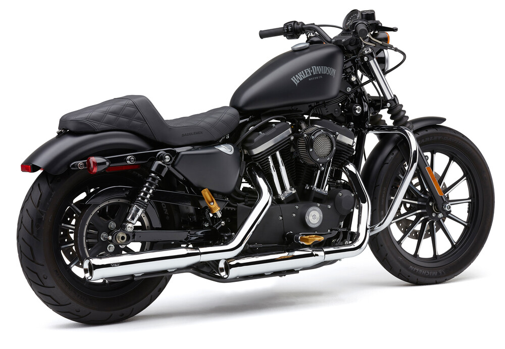 COBRA 3" NH SERIES SLIP-ONS CHROME SPORTSTER 14-22