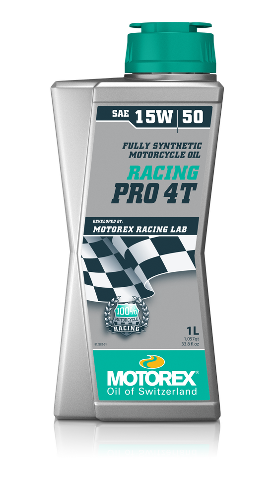 MOTOREX RACING PRO 4T 15W50 1LT 10/CASE
