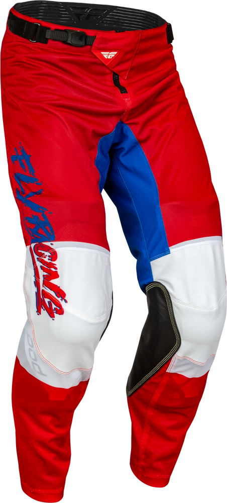 Fly Racing Youth Kinetic Mesh Khaos Pants — Red/White/Blue