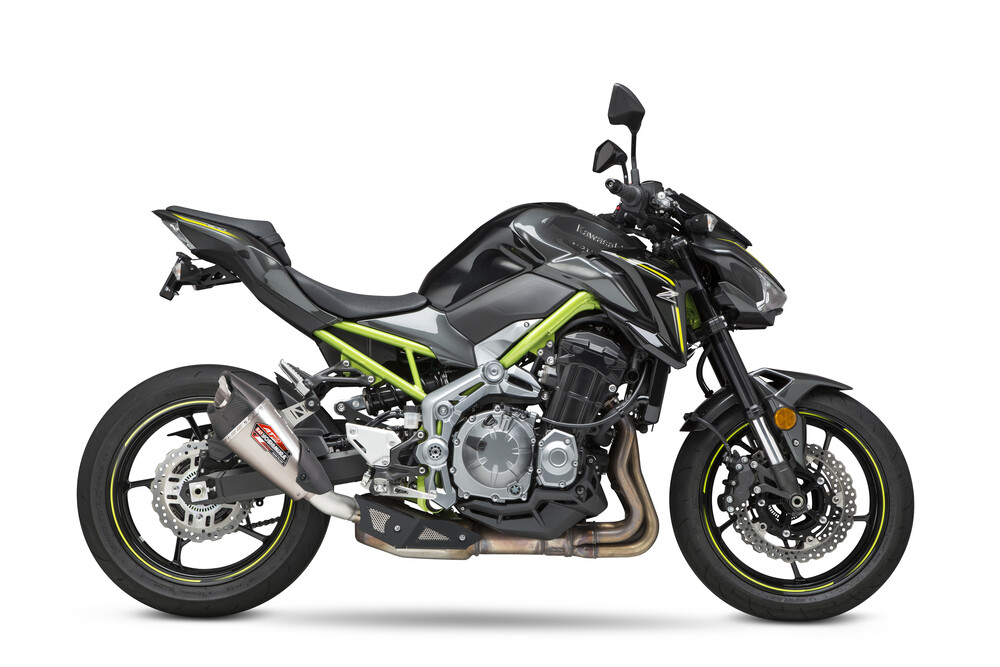 Yoshimura AT2 Street Slip-On Exhaust Kawasaki Z900 2017-2024