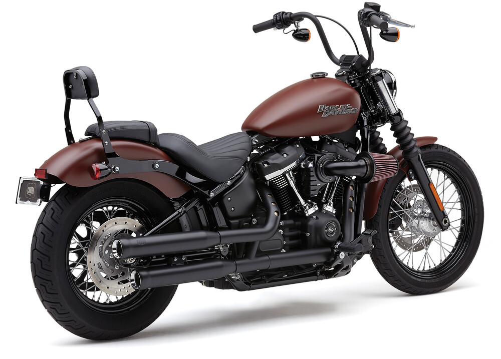 COBRA 3" NH SERIES SLIP-ONS BLACK SOFTAIL 18-22
