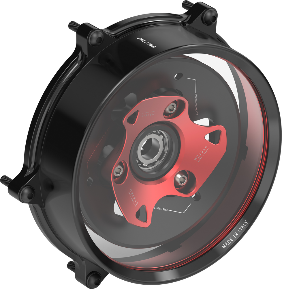 RIZOMA CLUTCH COVER RED DUC V2