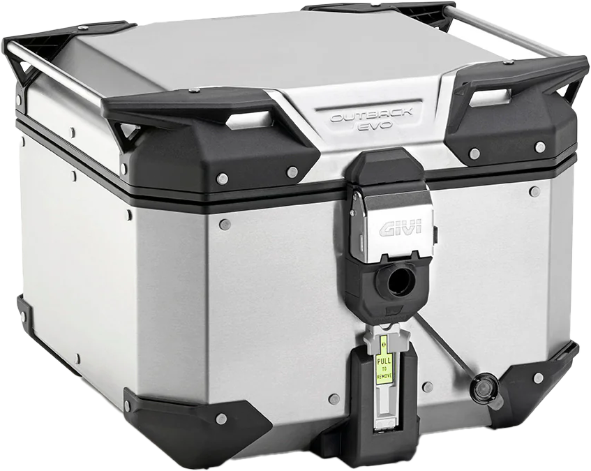 OUTBACK EVO SMART TOP CASE 42L SILVER