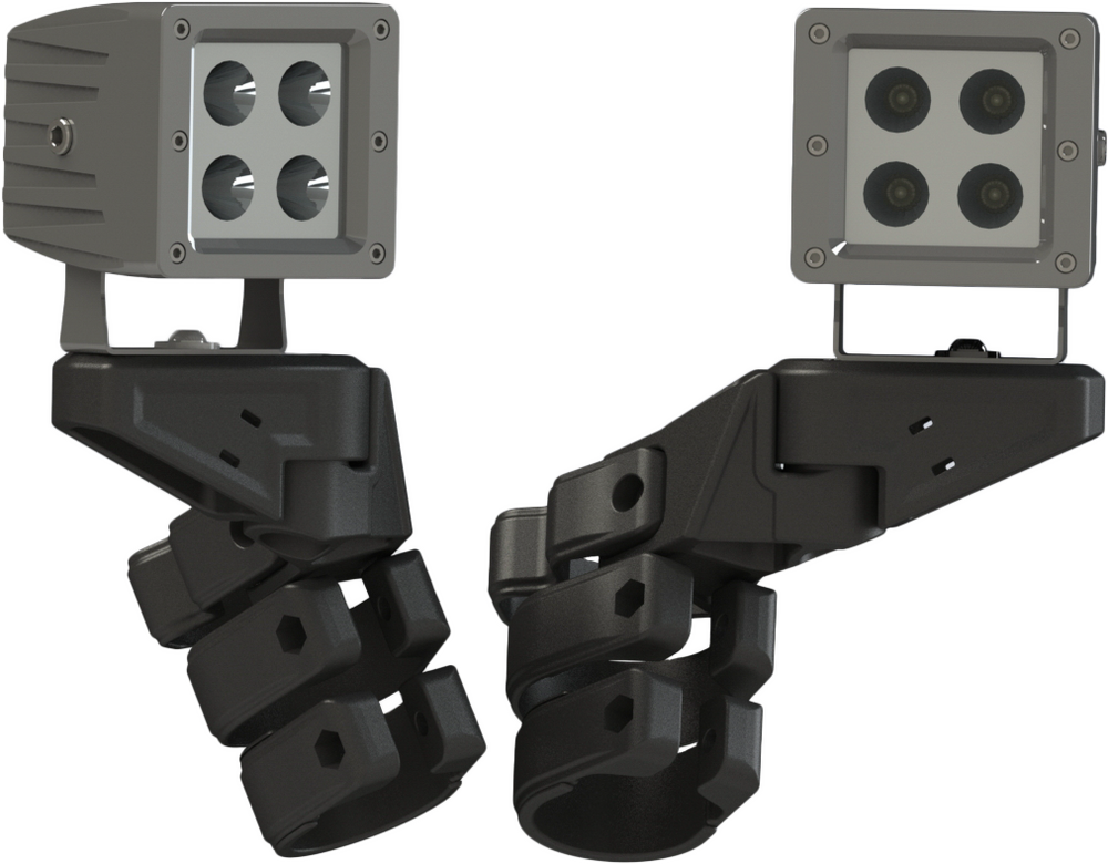 ATV Tek Elite Series Custom Pod Light Mount Pair