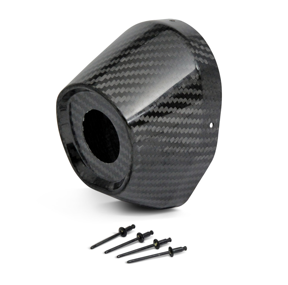Pro Circuit Carbon End Cap 3.5" Hole 1 1/4 Ti5/Ti6 Cap/Rivets