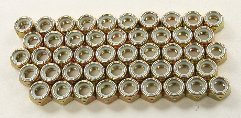 WOODYS LOCK NUTS- 7MM 48/PKG