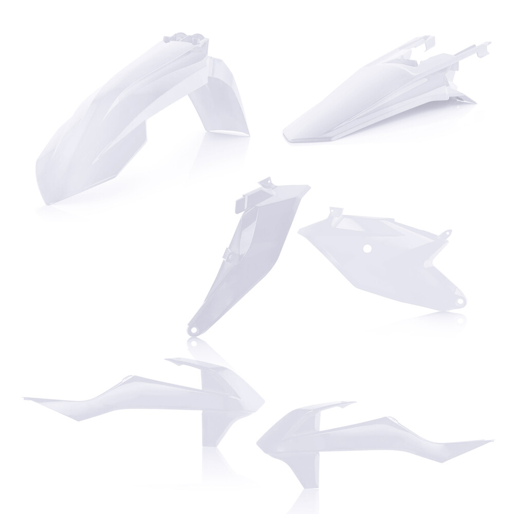 ACERBIS PLASTIC KIT WHITE