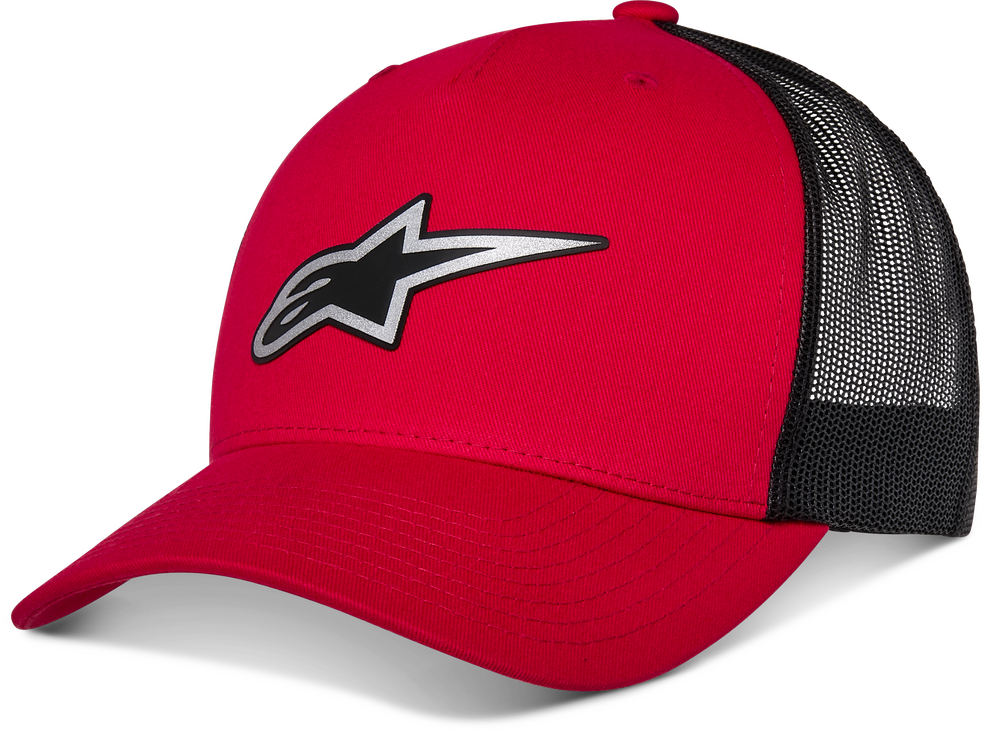 Alpinestars Reflect Ageless Trucker Hat — Red/Black