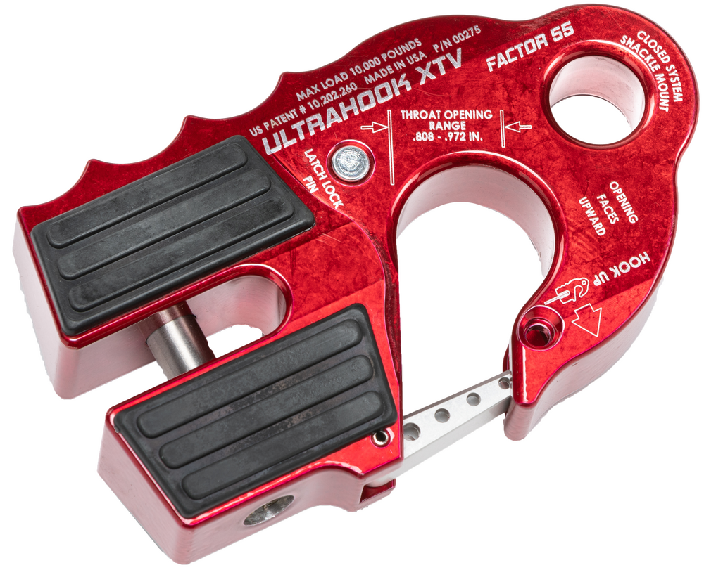 Factor 55 UltraHook XTV Winch Shackle Mount