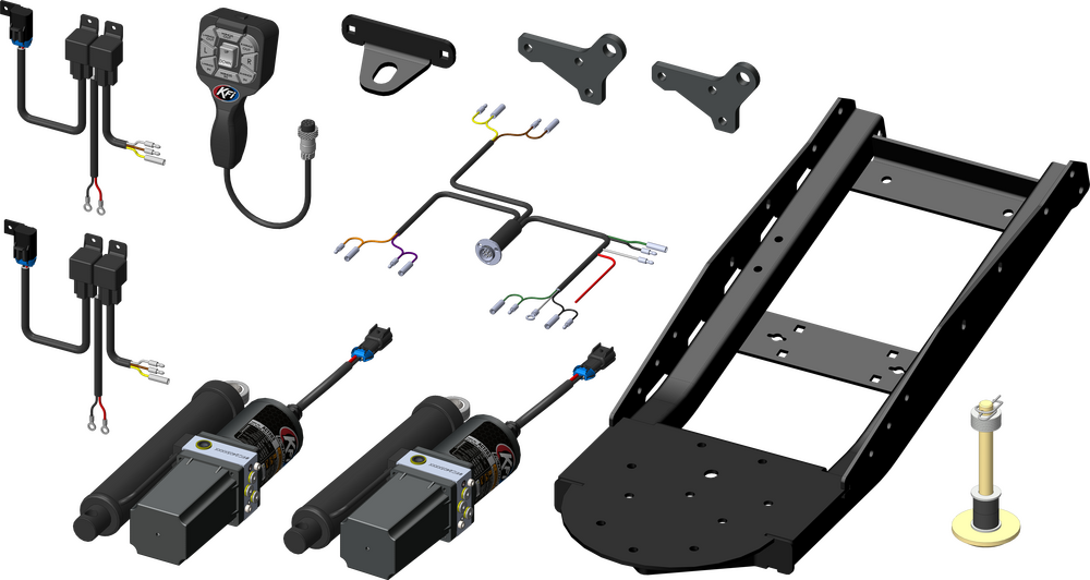KFI V-PLOW ACTUATOR TUBE KIT