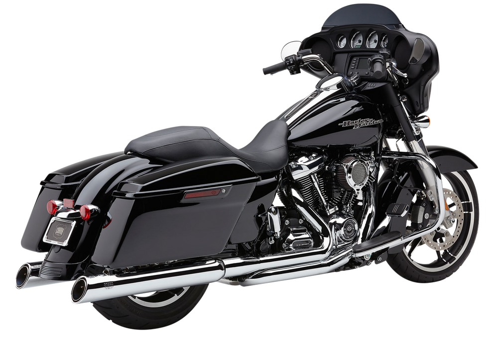 Cobra True Dual Headpipes Chrome Flh/Flt 17-24