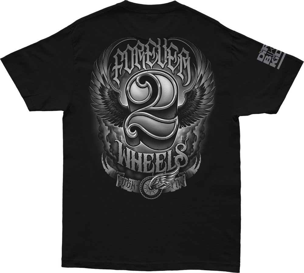 Dbk Two Wheels Tee (2026) — Black