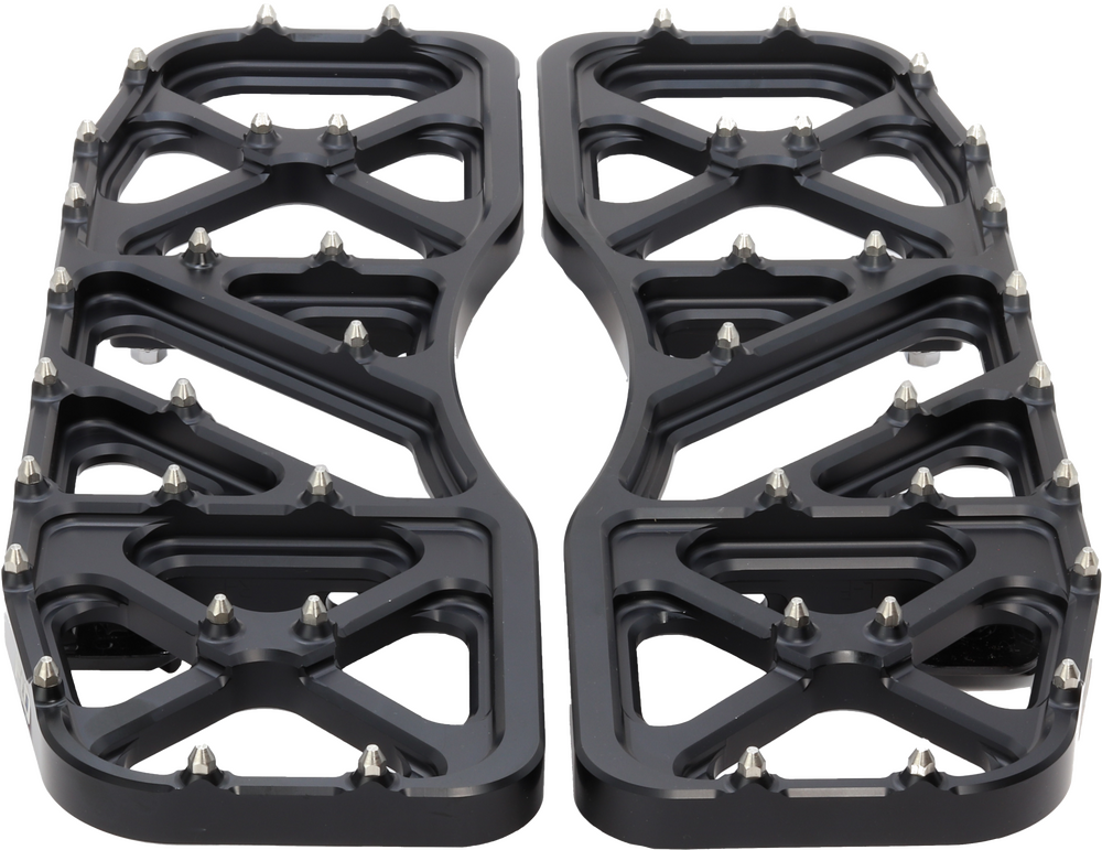 FLO MOTORSPORTS V5 FLOORBOARDS BLACK INDIAN