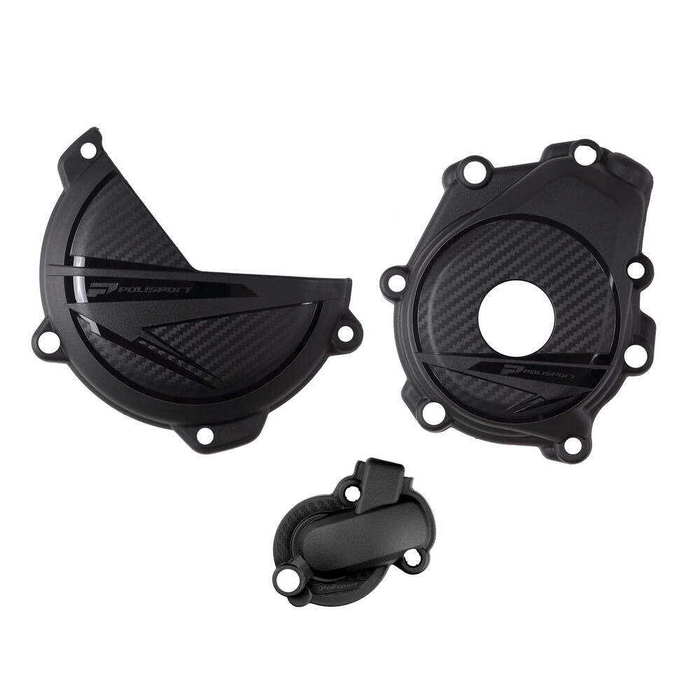 Polisport Engine Protection Kit Black Ktm/Hus