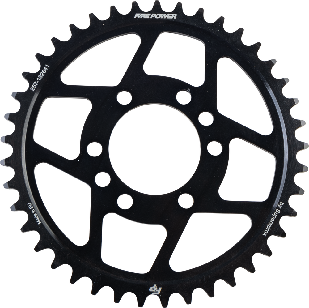 FIRE POWER REAR SPROCKET STEEL 41T BLK