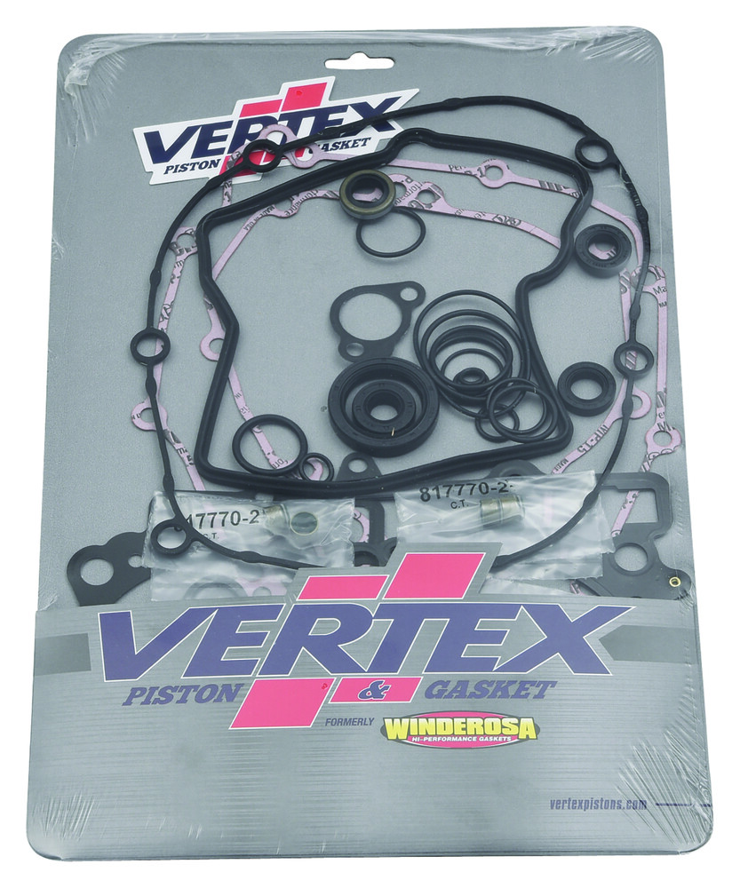 VERTEX COMPLETE GASKET SET WITH OIL SEALS KAW