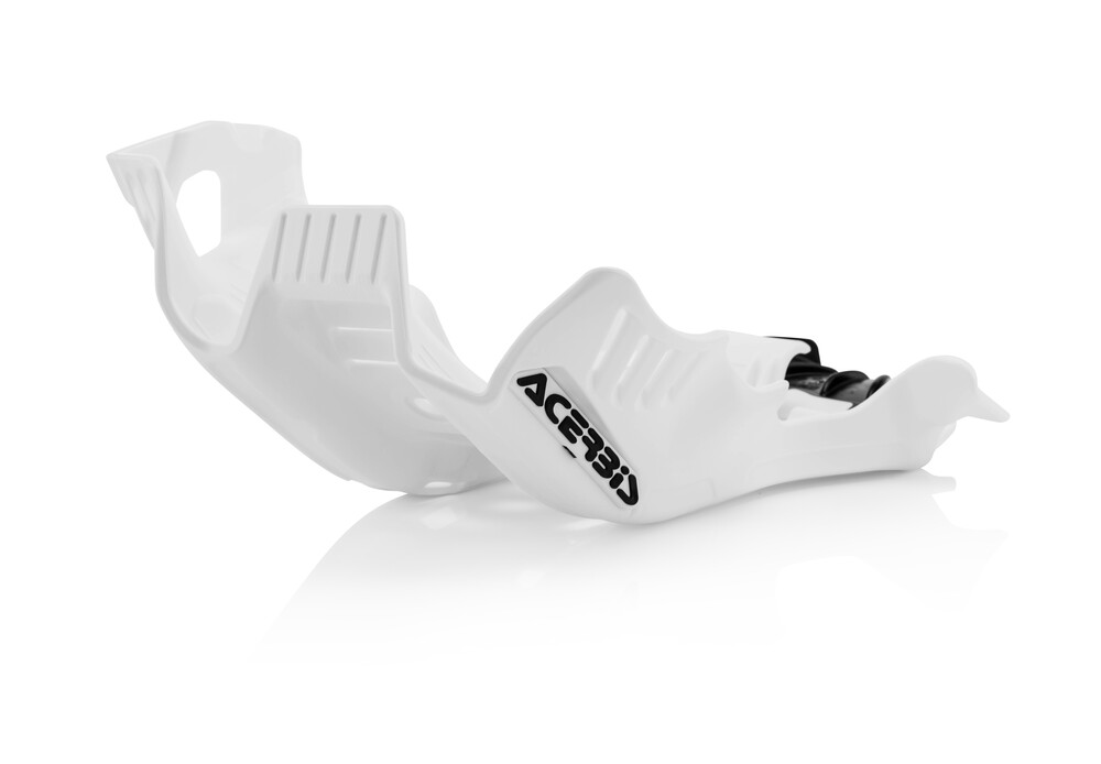 ACERBIS SKID PLATE WHITE/BLACK