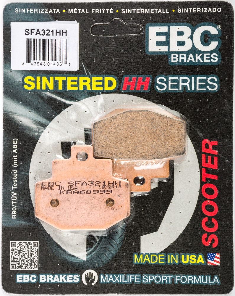 EBC BRAKE PADS SFA321HH DOUBLE-H SINTERED