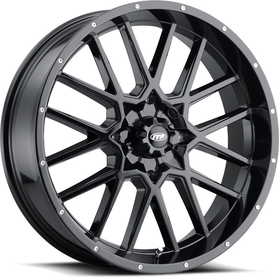ITP HURRICANE BLACK 18X6.5 4/137 4 + 2.5 (+10MM)