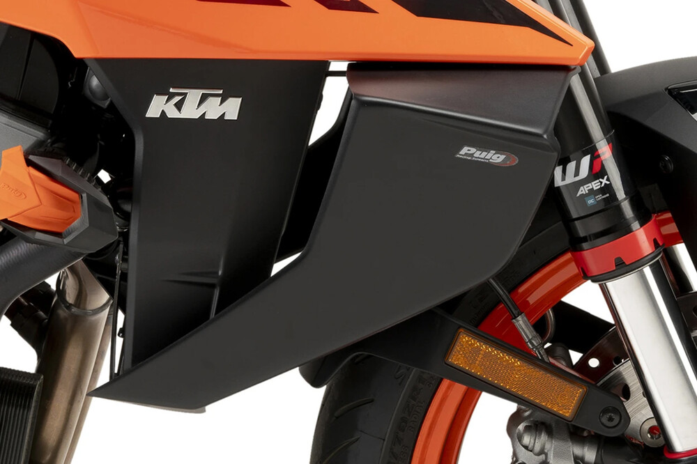PUIG DOWNFORCE SIDE SPOILERS MATT BLACK KTM