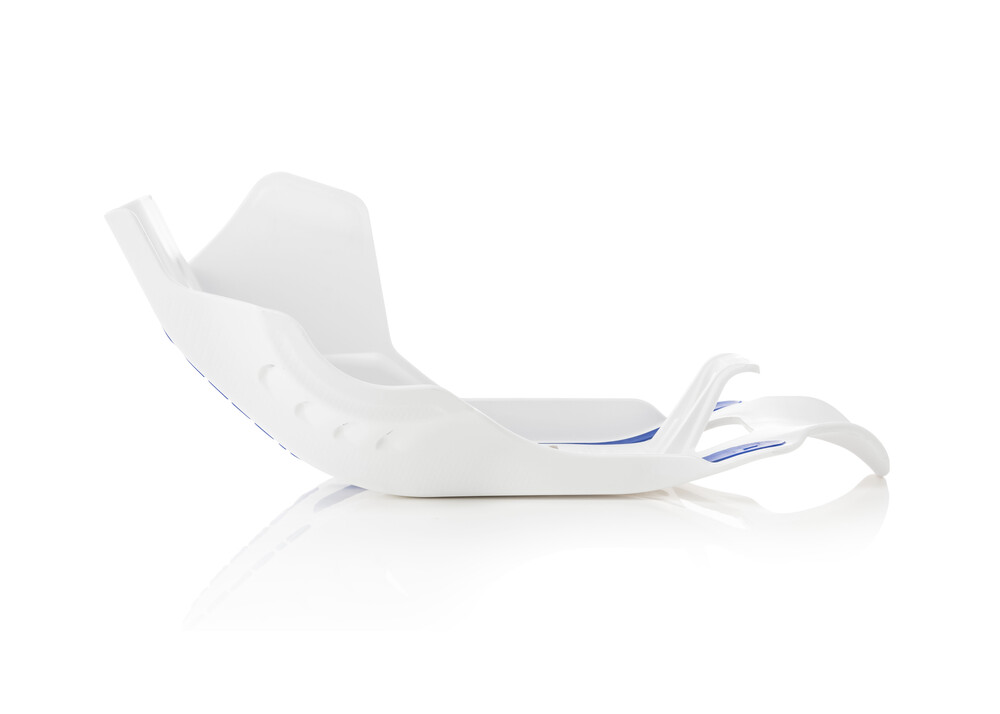 ACERBIS SKID PLATE WHITE/BLUE