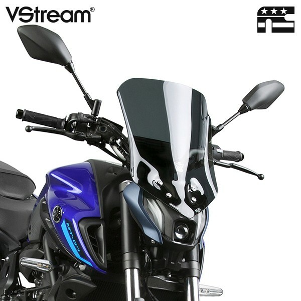 NATIONAL CYCLE VSTREAM WINDSCREEN SHORT DARK TINT YAM