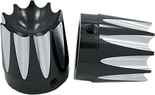 AXLE NUT COVER EXCALIBUR BLACK 1"