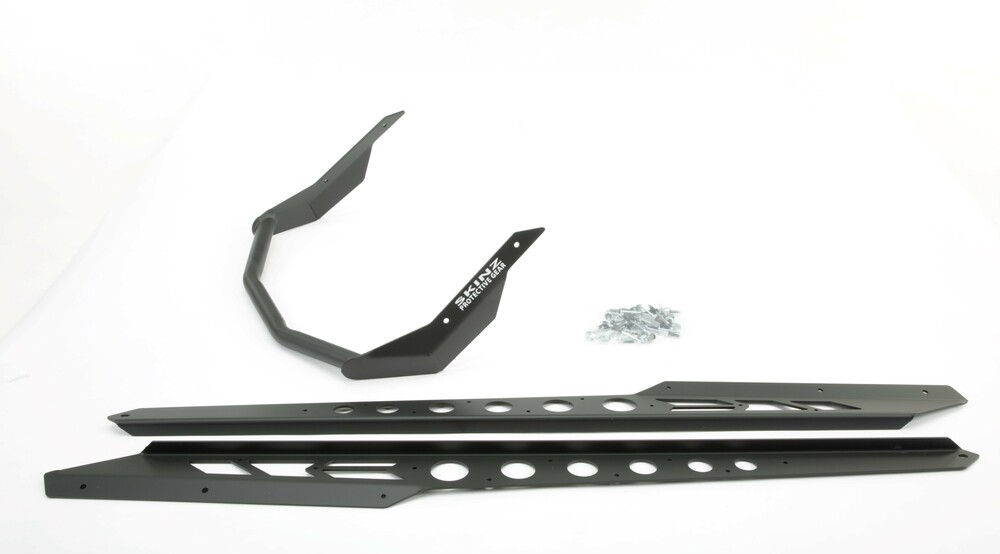 SKINZ BUMPER REAR S-D GEN 4 175 TRACK FLAT BLACK S/M
