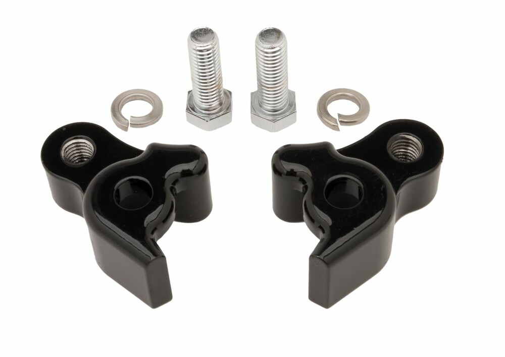 BURLY BRAND REAR LOWERING BLOCKS BLK FLT 02-08
