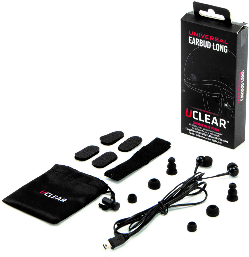 Uclear Half Helmet Earbuds For Hbc And Amp Series