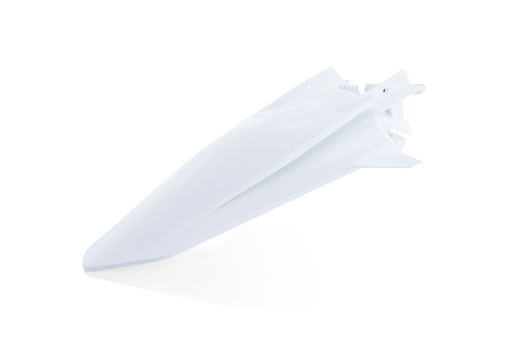 ACERBIS REAR FENDER WHITE