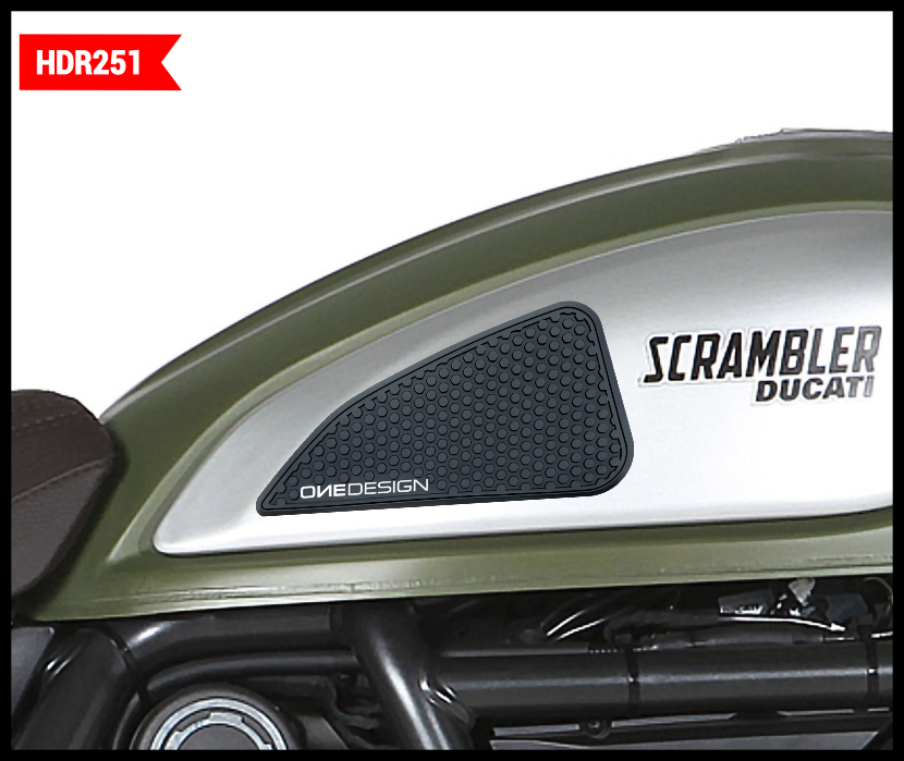 One Emblems Hdr Tank Side Pad Black Duc