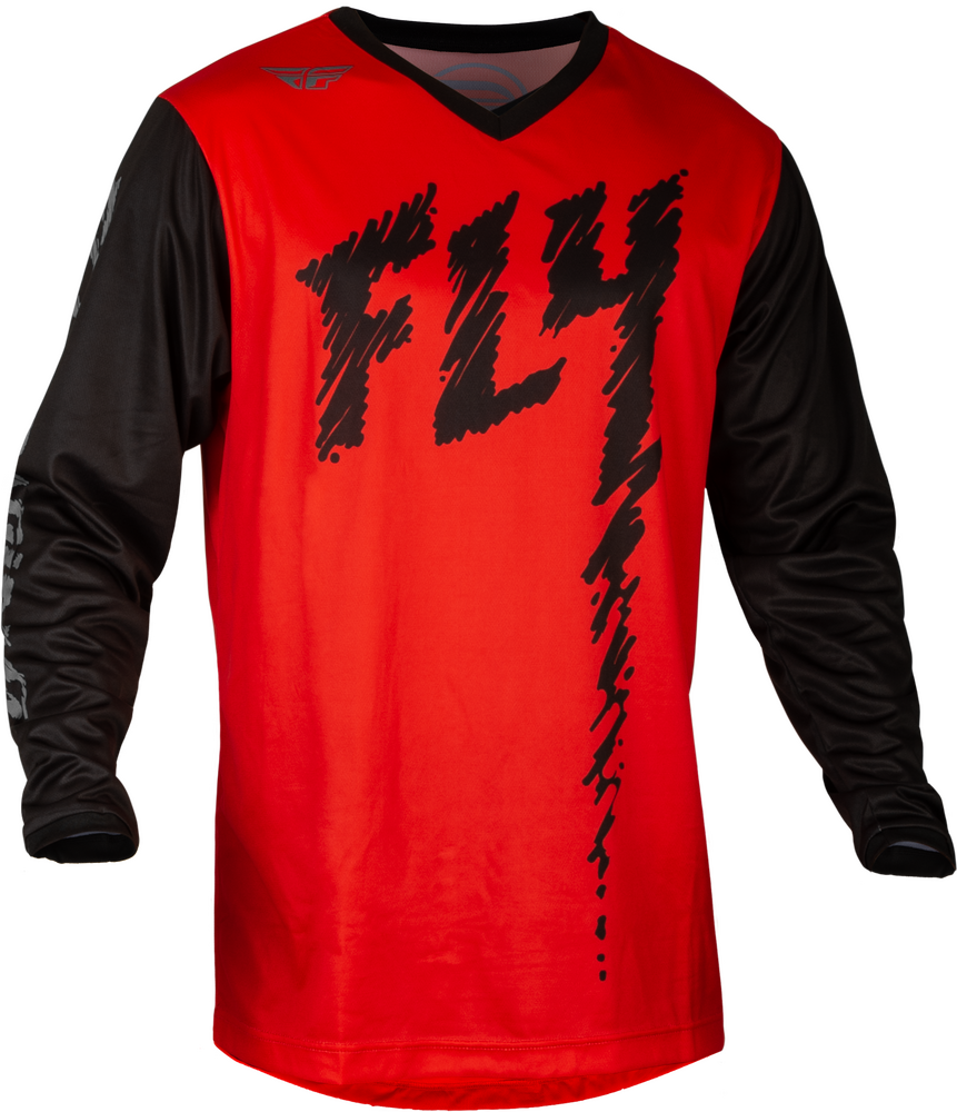 Fly Racing F-16 Jersey — Red/Black/Grey