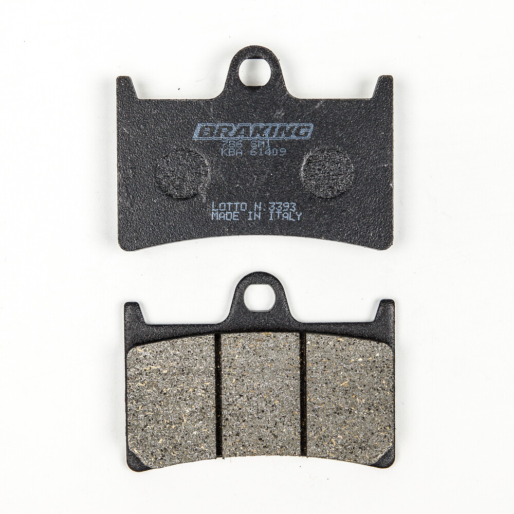 BRAKING BRAKE PAD SET SEMI-METALLIC