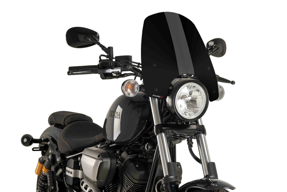 Puig Windscreen Naked New Gen Touring Black Yam