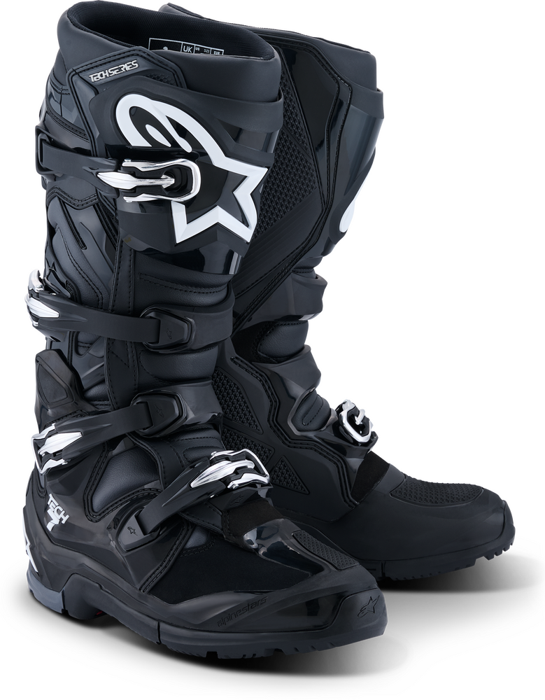 Alpinestars Tech 7 Enduro Boots — Black/Anthracite/White