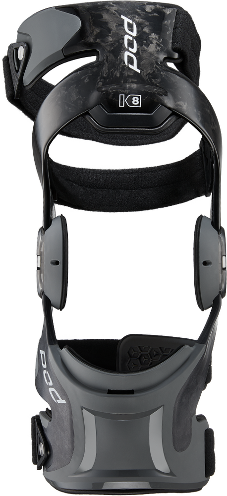 Pod K8 3.0 Protective Knee Brace Carbon - Right Only Brace For Knee Protection