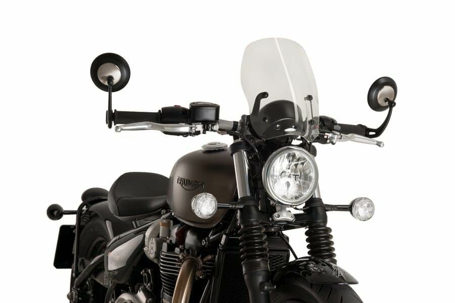 PUIG WINDSCREEN NAKED NEW GEN TOURING CLEAR TRI
