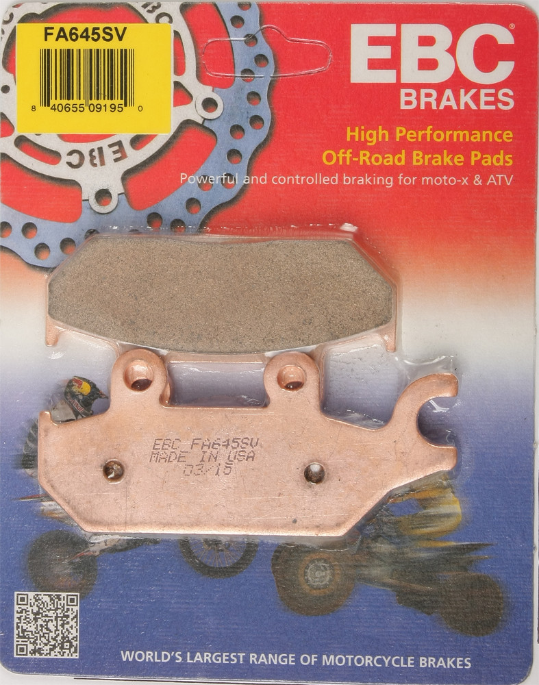 Severe Duty "SV" Sintered Brake Pads