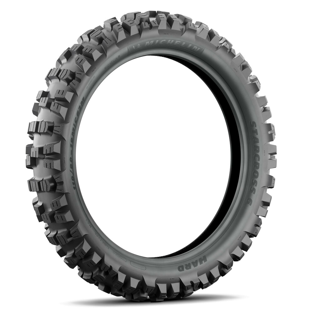 MICHELIN TIRE STARCROSS 6 HARD REAR 110/90-19 62M BIAS TT