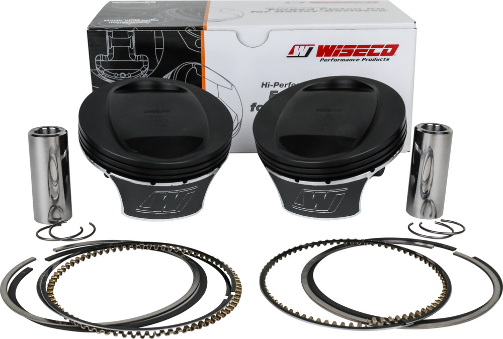 WISECO BLACK EDITION PISTON KIT TC 103 CID 9.6:1 +.010