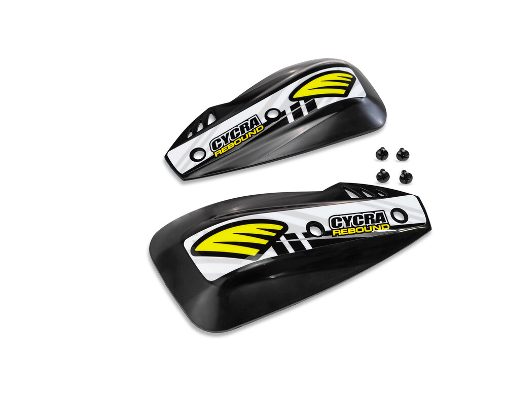 Cycra Replacementdx Hand Shields Rebound Black