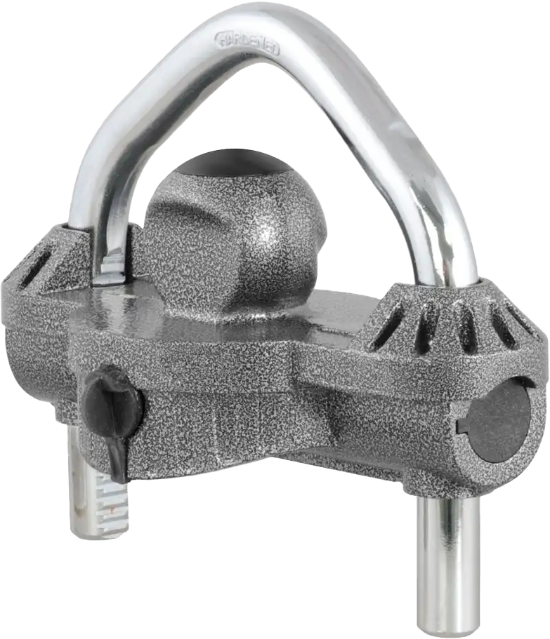 UNIVERSAL TRAILER COUPLER LOCK HAMMER TONE EPOXY