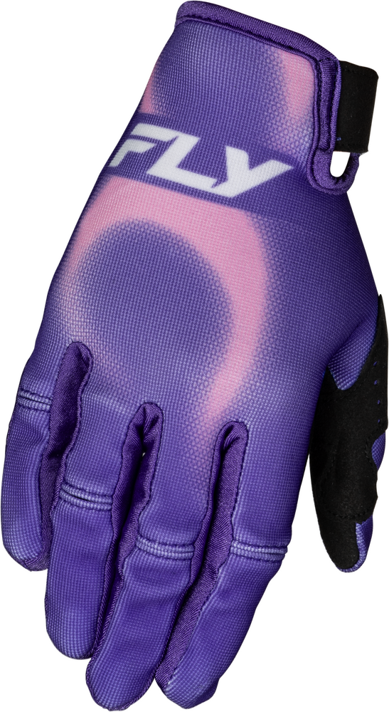 Fly Racing Youth Kinetic Torch Gloves (2027) — Purple/Pink