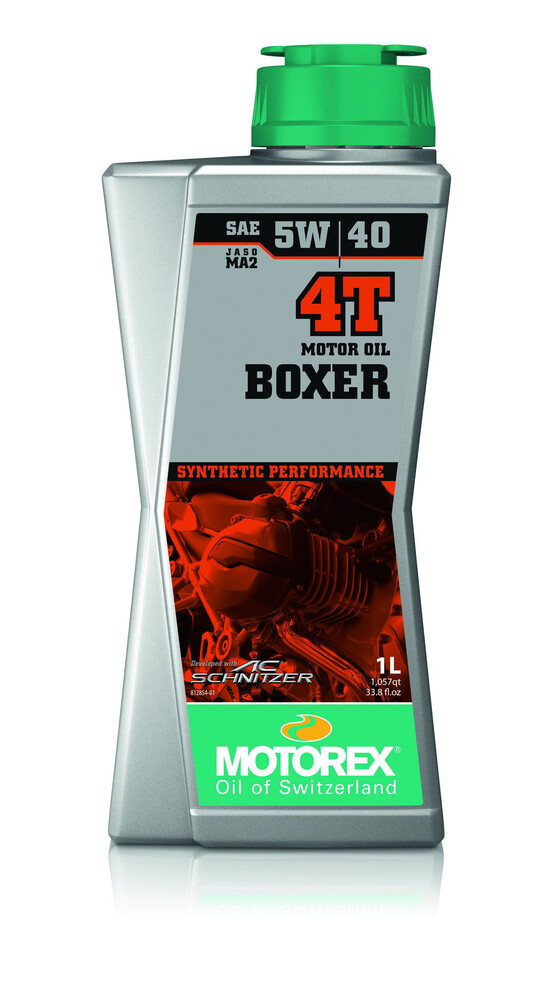 MOTOREX BOXER 4T SAE 5W40 1LT 10/CASE