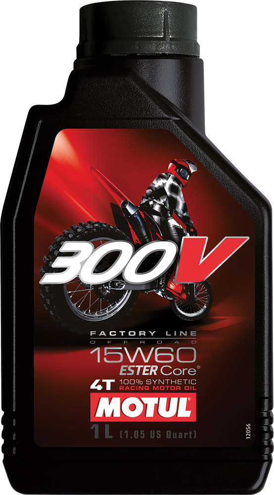 300V COMPETITION SYNTHETIC OIL 4T 15W60 OFFROAD 1L 12/CASE